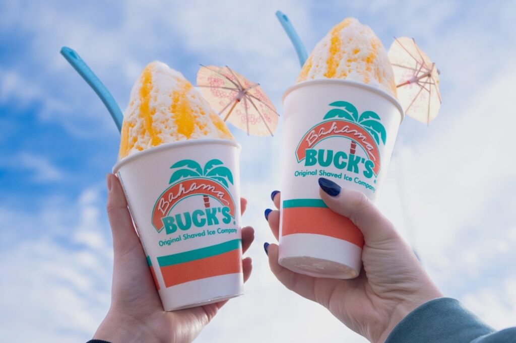 Infographic Bahama Bucks Background